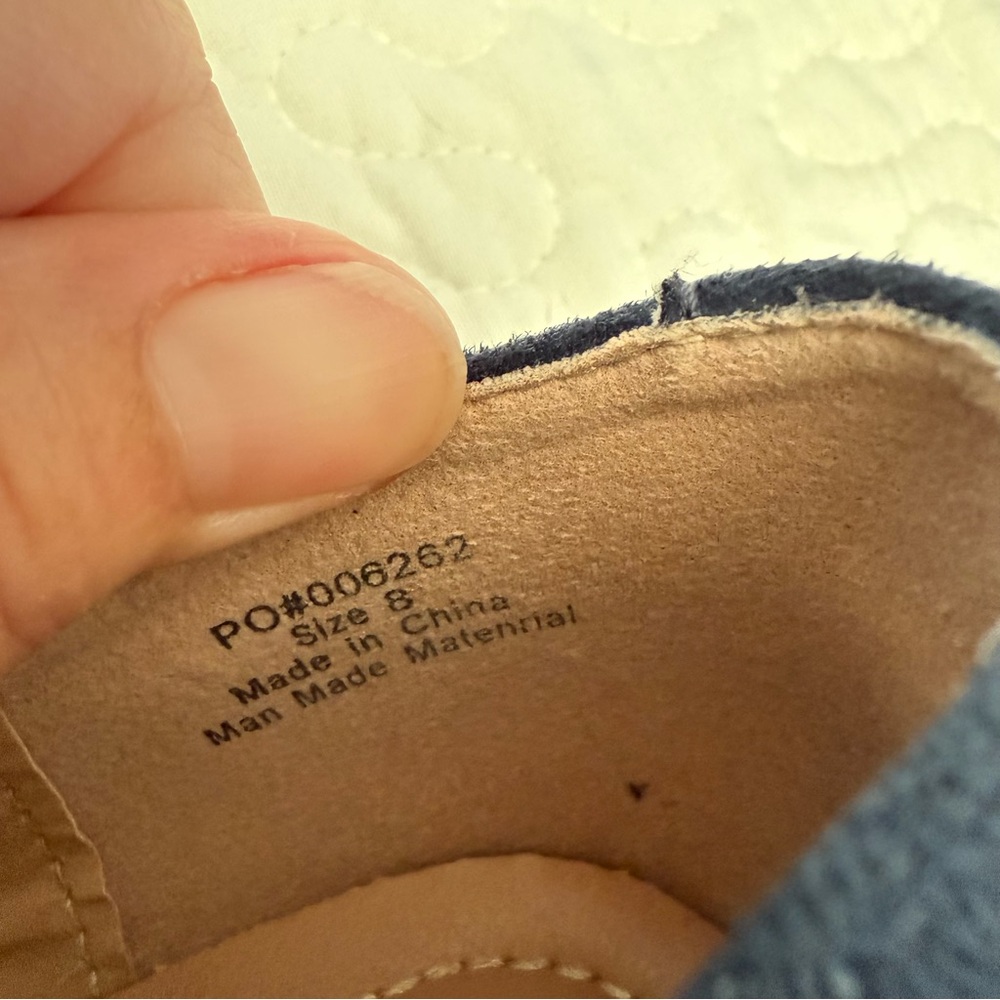 Journee Collection Loren Heals Elegant Navy Women's Shoes Size 8 - Picture 6 of 10